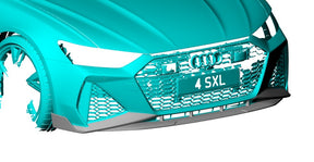 Carbon Fiber Front Splitter for Rs6 c8