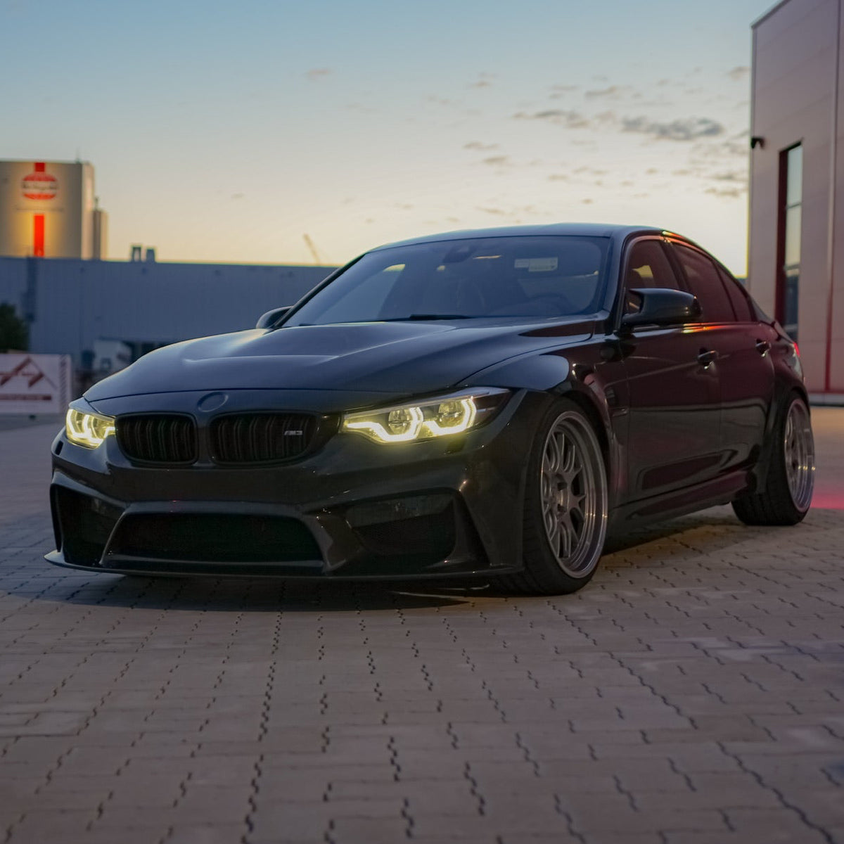 Carbon Fiber 3D Front Bumper passend für BMW F80/F82/F83