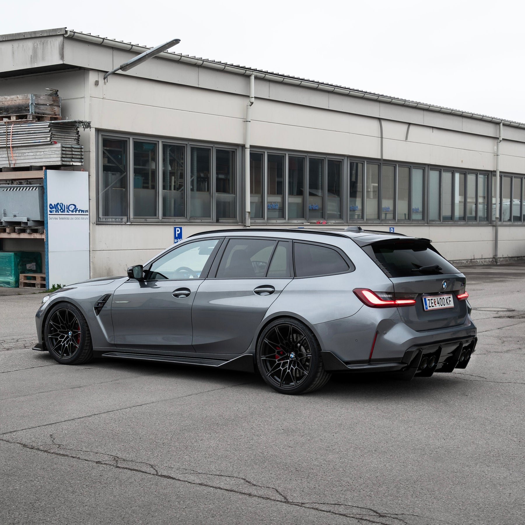 Carbon Fiber Spoiler passend für BMW G81 M3