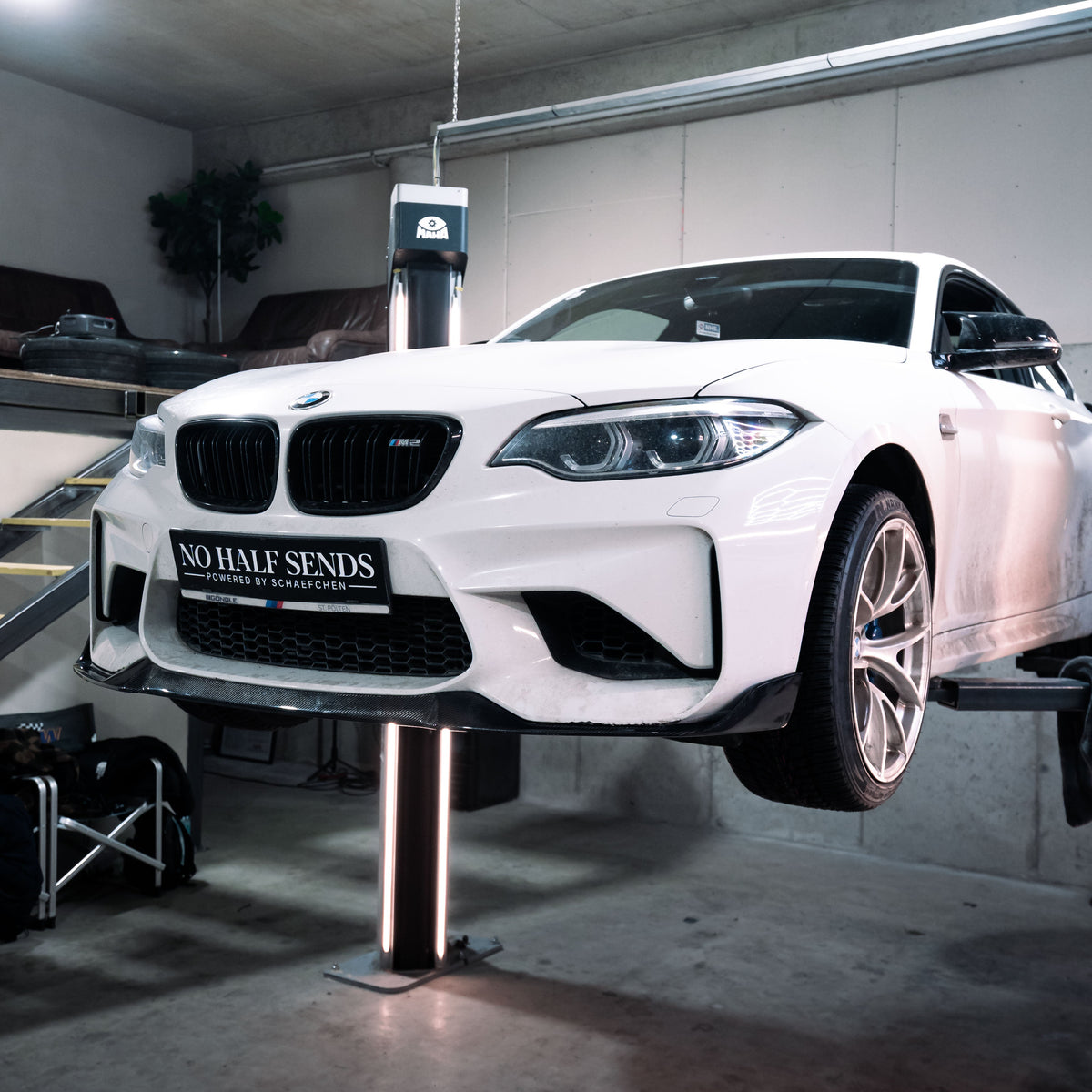 Carbon Fiber Front Spoiler Style passend für BMW F87 M2C M2