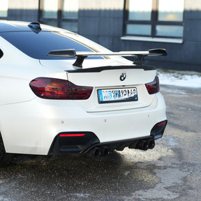 Carbon Fiber Rear Spoiler Wing passend für BMW M2 M3 M4
