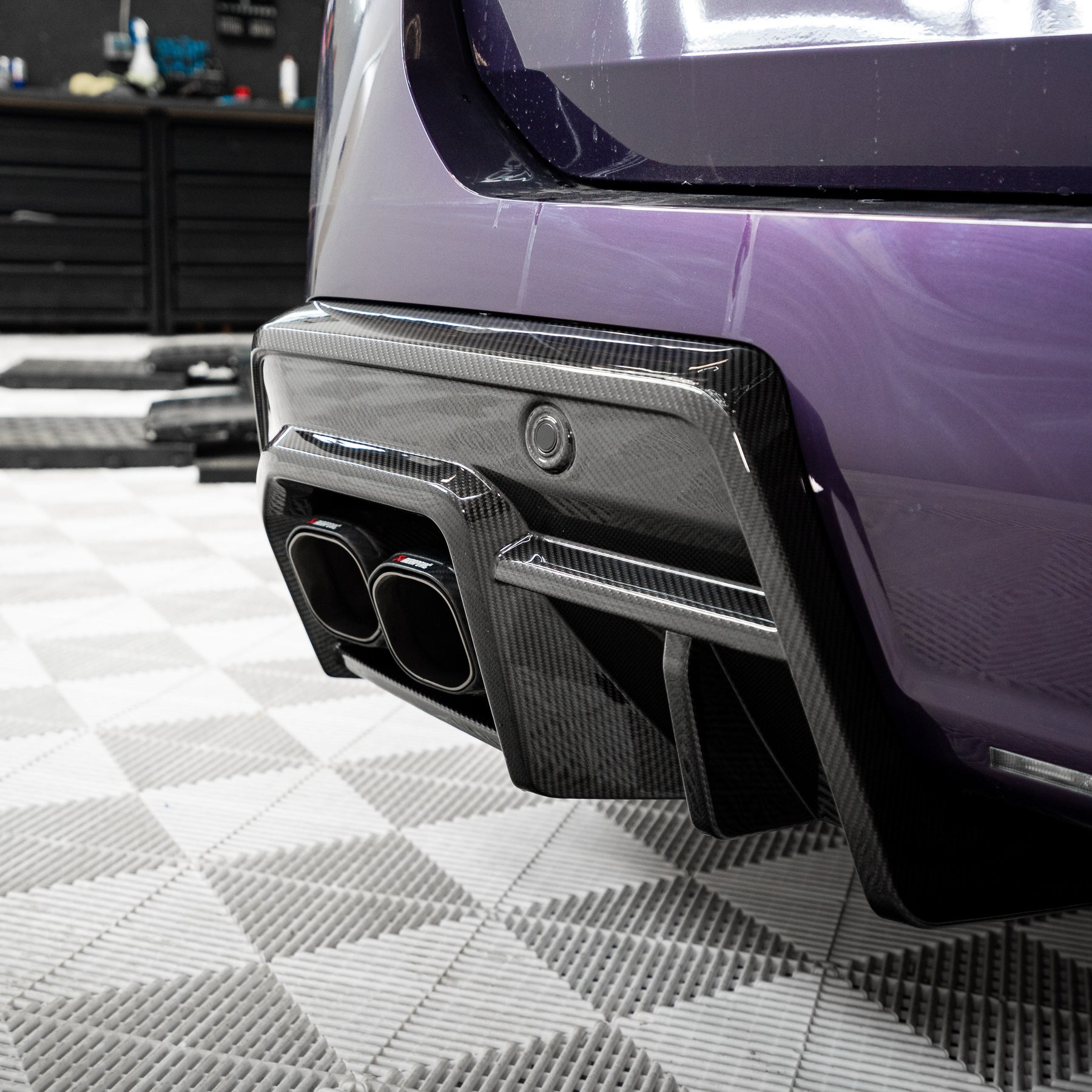 Carbon Fiber Rear Diffuser suitable for BMW M5 G90 G99