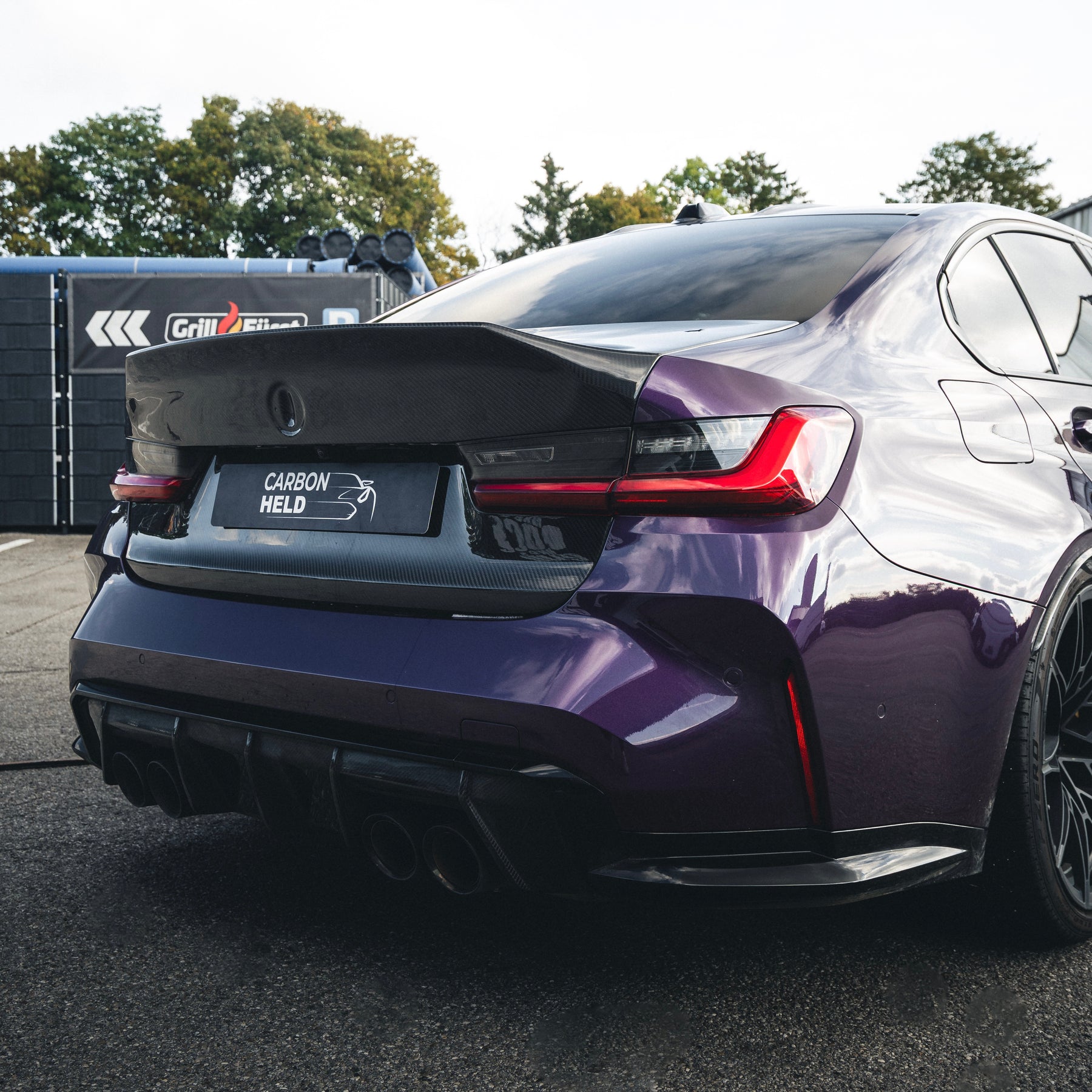 Carbon Fiber Trunk passend für G80