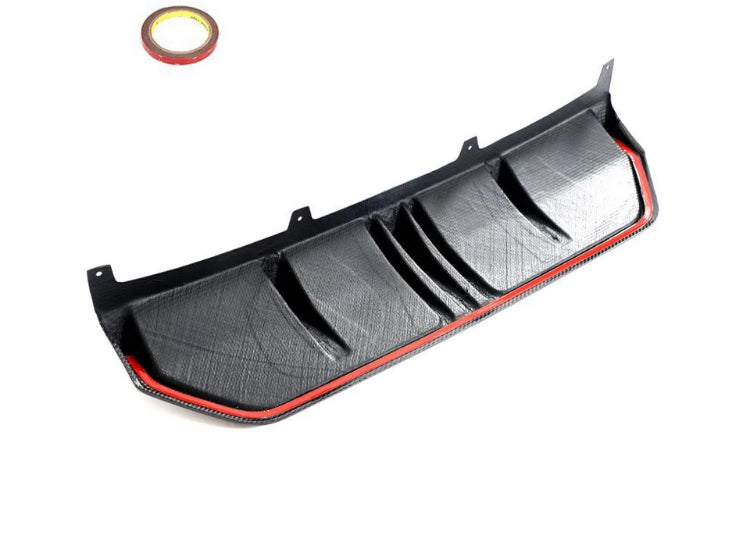 Carbon Fiber Car Rear Lip Diffuser  For BMW G20 G28 330i M-Sport LCI 2022-2023