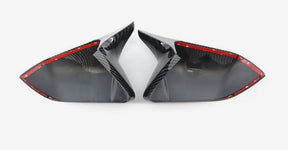 Carbon Fiber Side Wing Rearview Mirror Covers For Ford Mustang 2015-2020