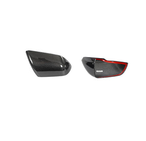 Carbon Fiber Exterior Side Rearview Mirror Cover for Ford Mustang GT500