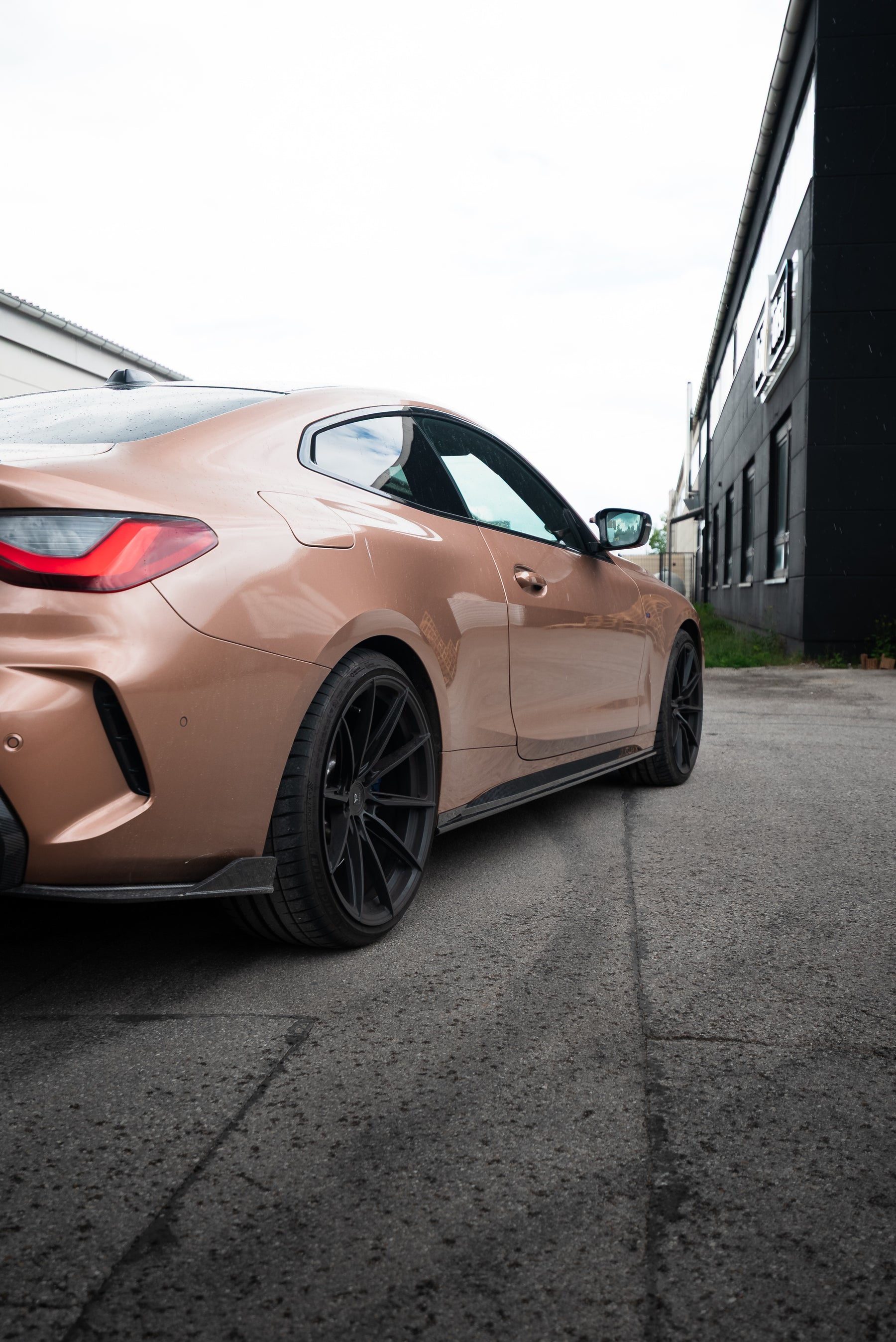 Carbon Fiber Side Skirts V2 suitable for BMW 4 Series G22 G23