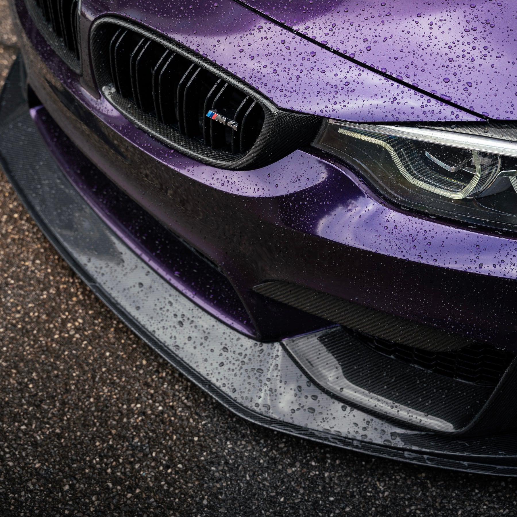 Carbon V3 Frontlippe passend für BMW F80/F82/F83