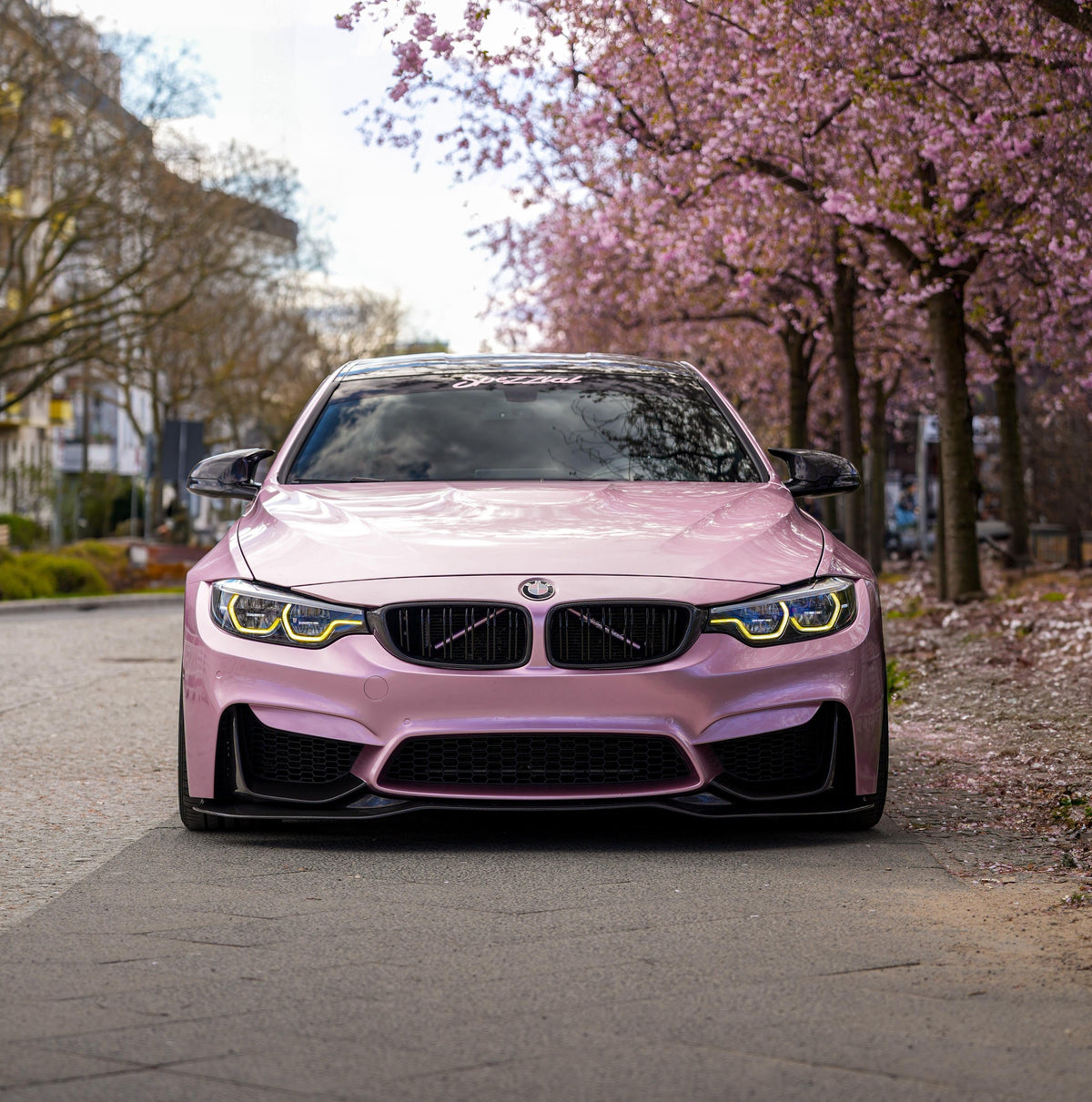 Carbon Fiber Front Splitter V2 passend für BMW M3 F80 M4 F82 & F83