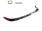 Carbon Fiber Front Bumper Lip Spoiler for BMW 3 Series G20 LCI M340i 330i M-Sport 2023-2024