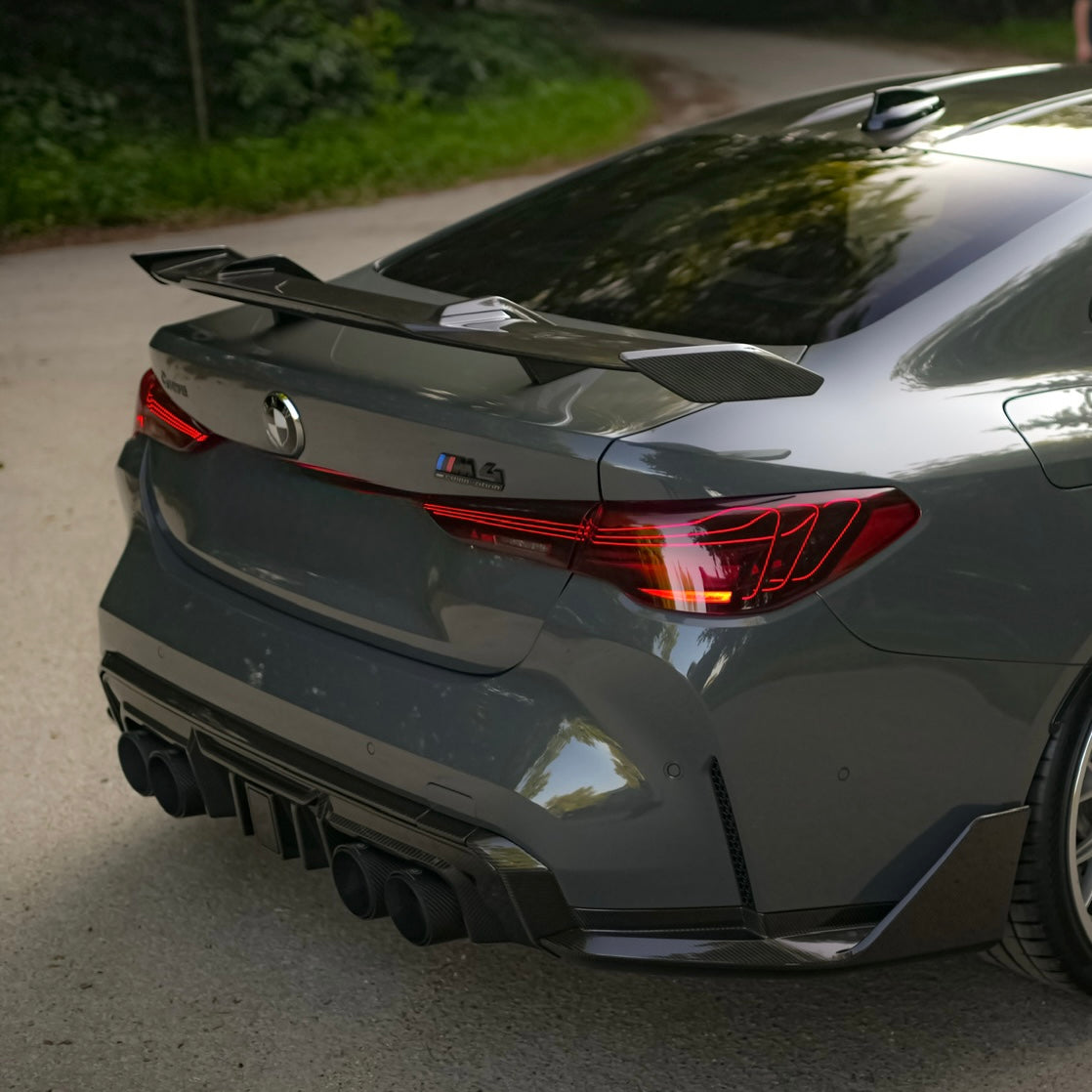 Carbon Fiber Wing Spoiler passend für BMW G82 G22