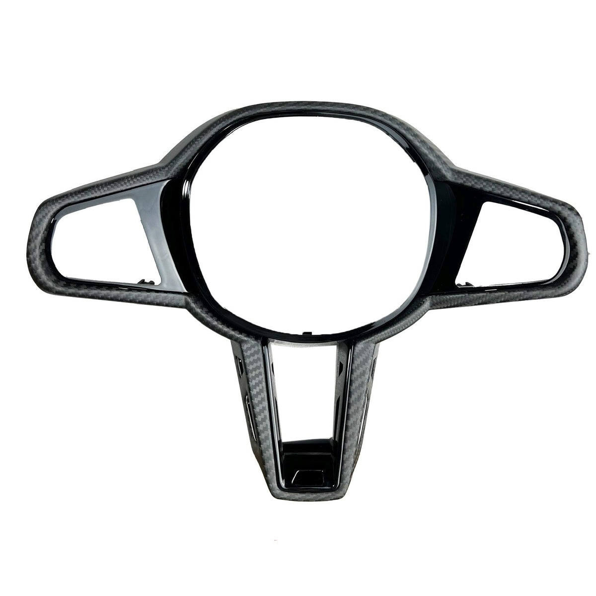 Carbon Fiber Steering Wheel Trim LCI suitable for BMW