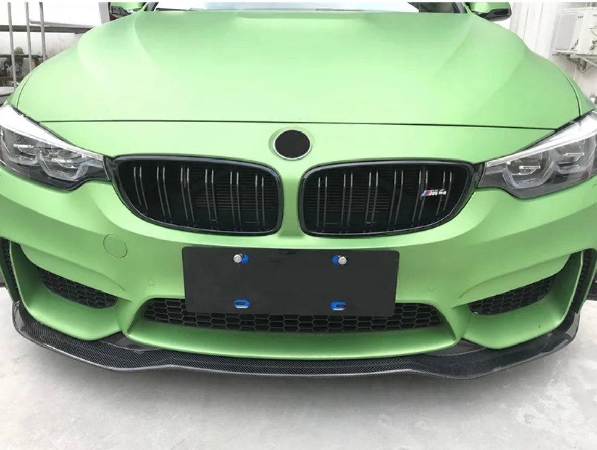 Carbon Fiber Front Splitter V2 for BMW M3 F80 M4 F82 &amp; F83