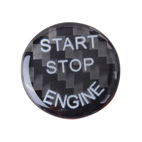 Carbon Fiber Engine Start Button for BMW 3 Series E90 E91 E92 E93