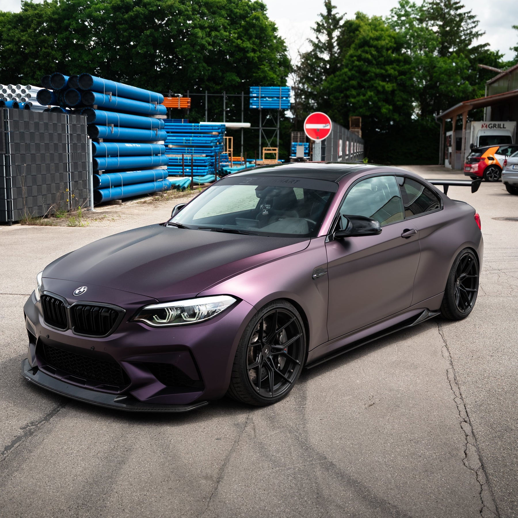 Carbon Fiber Side Skirts passend für BMW 2 Series F87