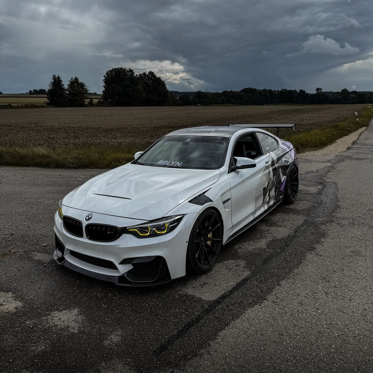 Carbon Fiber Front Spoiler passend für BMW M3 F80 M4 F82 F83