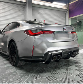 Carbon Fiber R Style Diffuser passend für BMW G80/G81/G82/G83