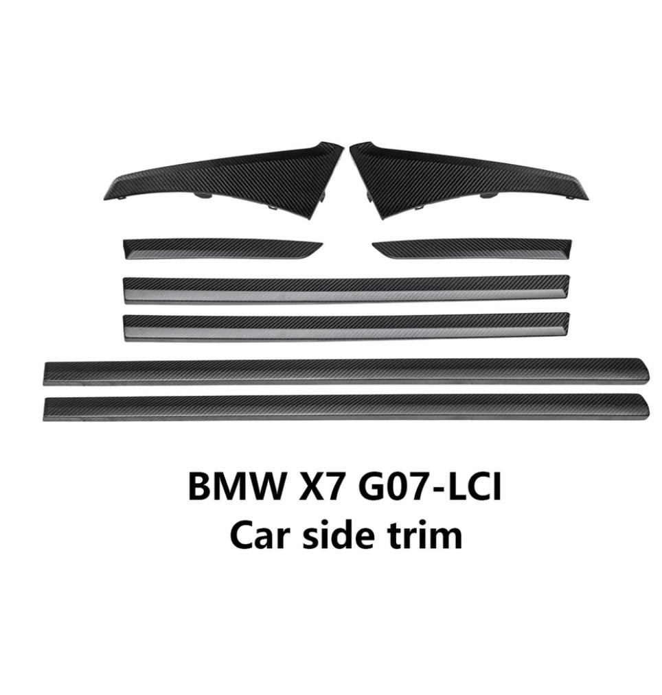 Carbon X7 G07 Door Trims
