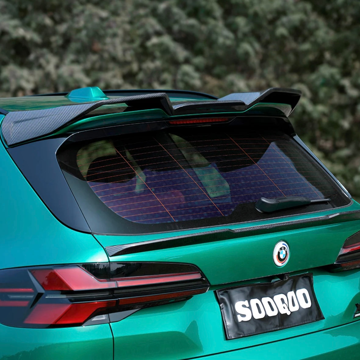 Carbon Fiber Roof Spoiler passend für BMW X5M F95