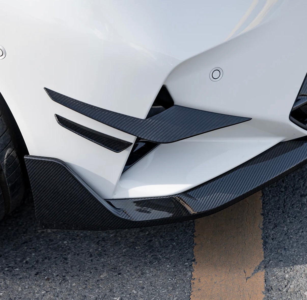 Carbon Fiber Front Canards passend für BMW M5 G90 G99