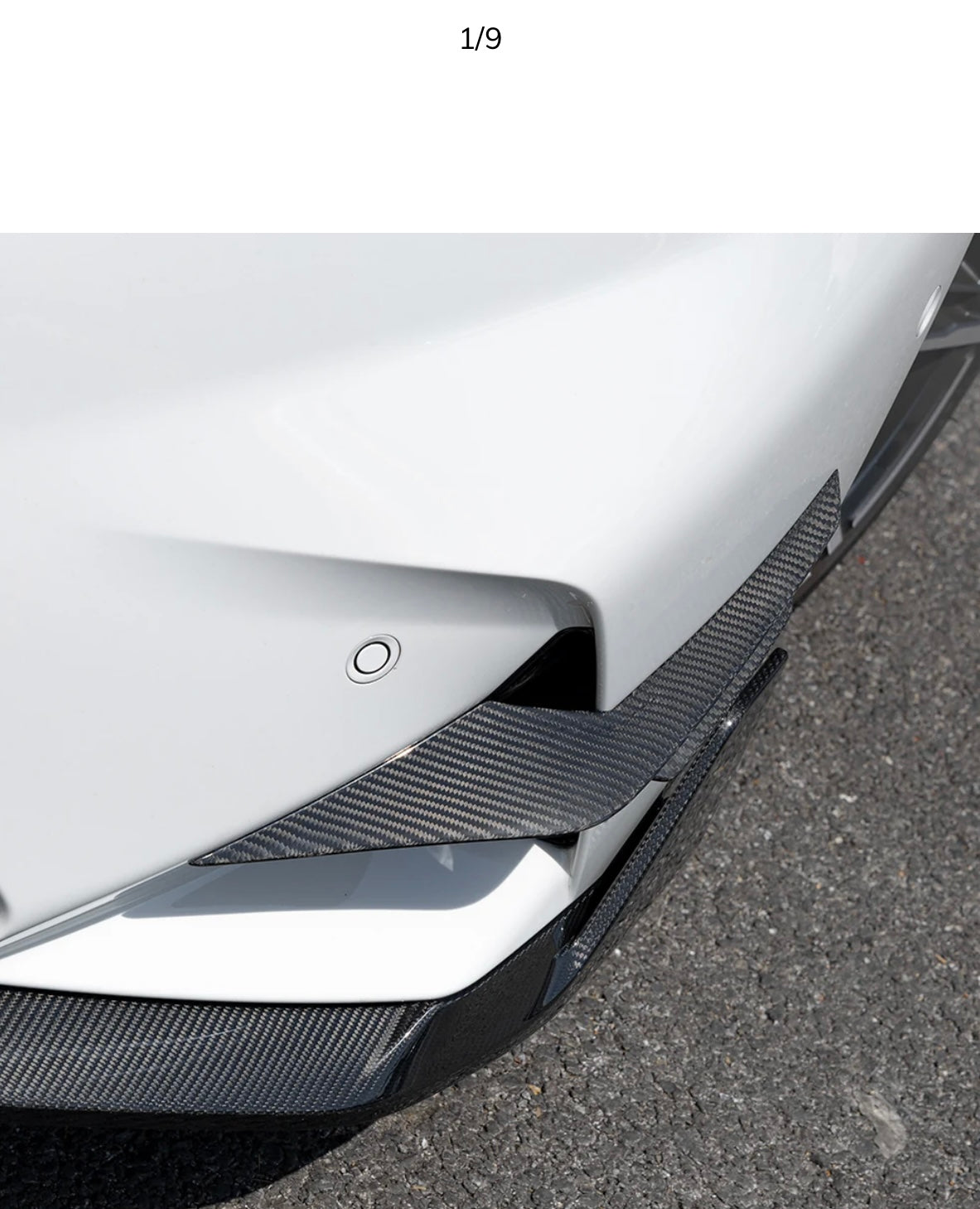 Carbon Fiber Front Canards passend für BMW M5 G90 G99