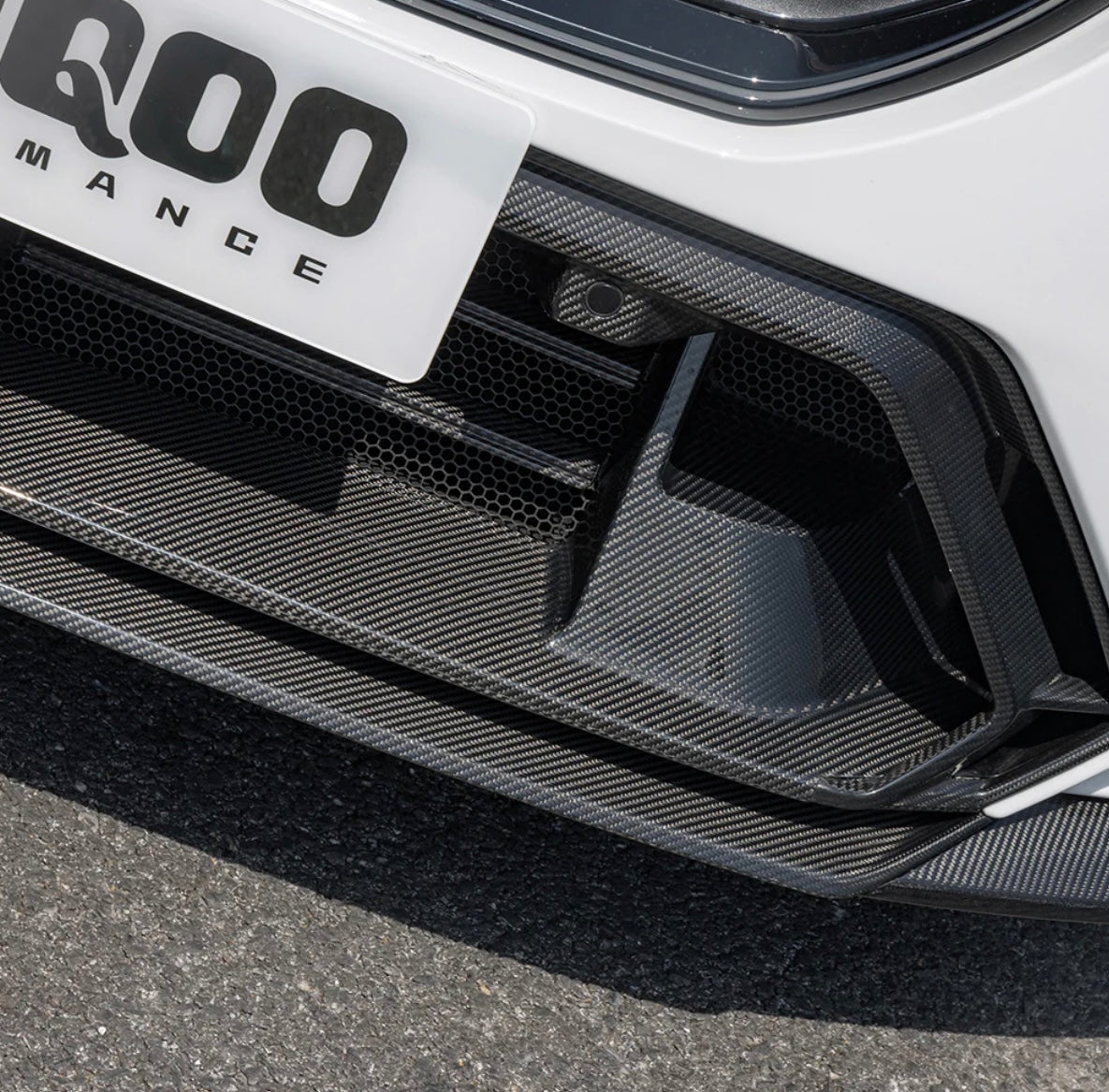 Carbon Fiber Front Bumper Center Trim passend für BMW M5 G90 G99