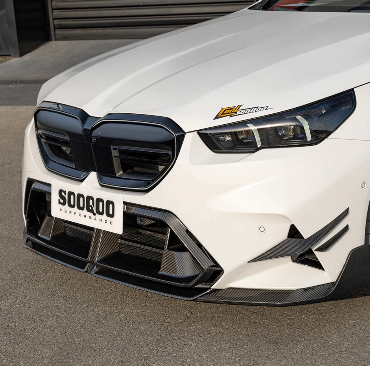 Carbon Fiber Front Bumper Center Trim passend für BMW M5 G90 G99