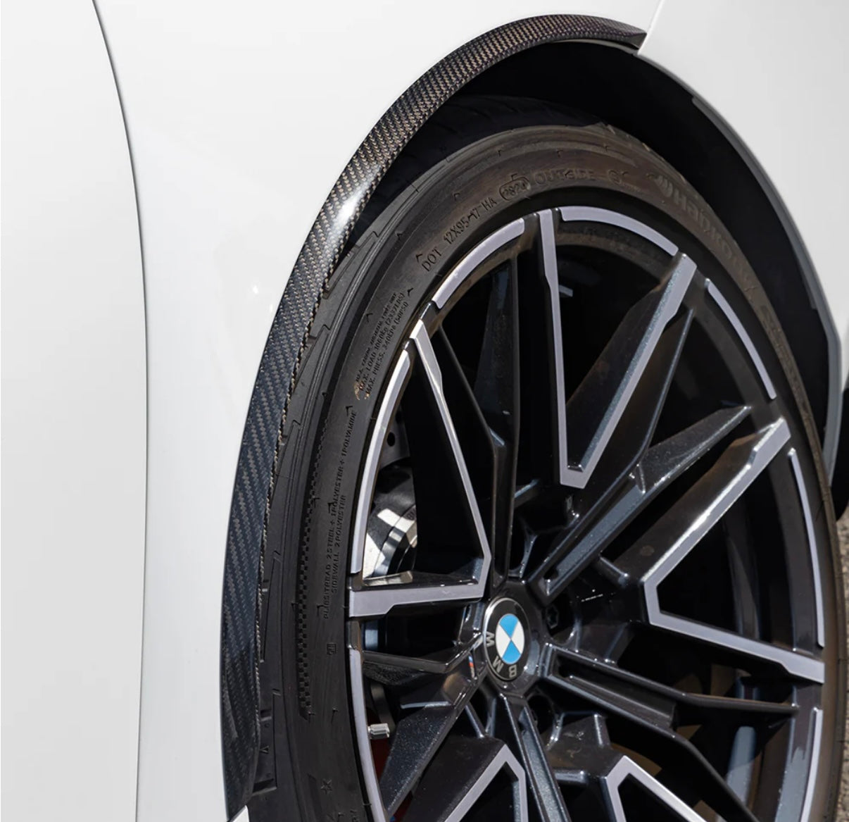 Carbon Fiber Wheel Arch Trim fits for BMW M5 G90 G99