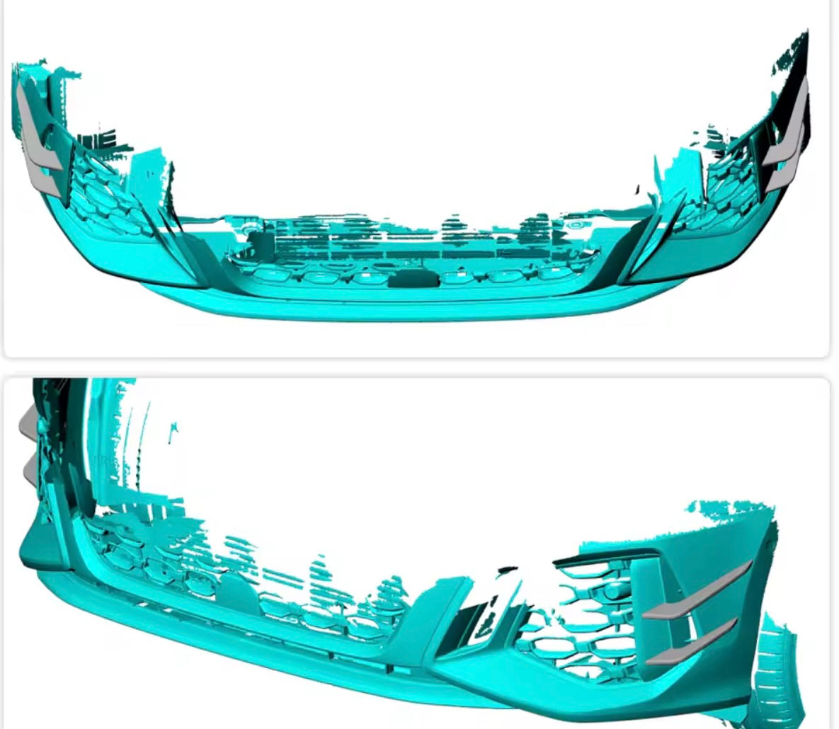 Carbon Fiber Canards passend für Audi A3 RS3 8Y