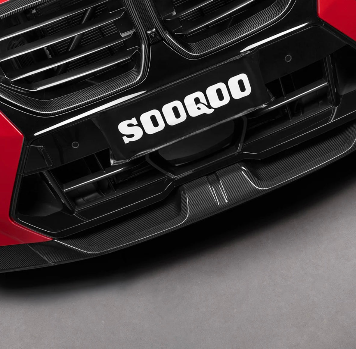 Carbon Fiber Front Lip passend für BMW X6M F96 LCI