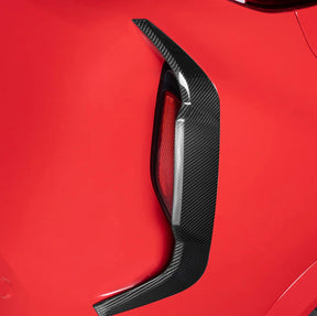 Carbon Fiber Rear Vent Trim passend für BMW X6M F96 LCI