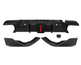 Carbon Fiber Diffuser With Brake Light passend für BMW X6M F96 LCI