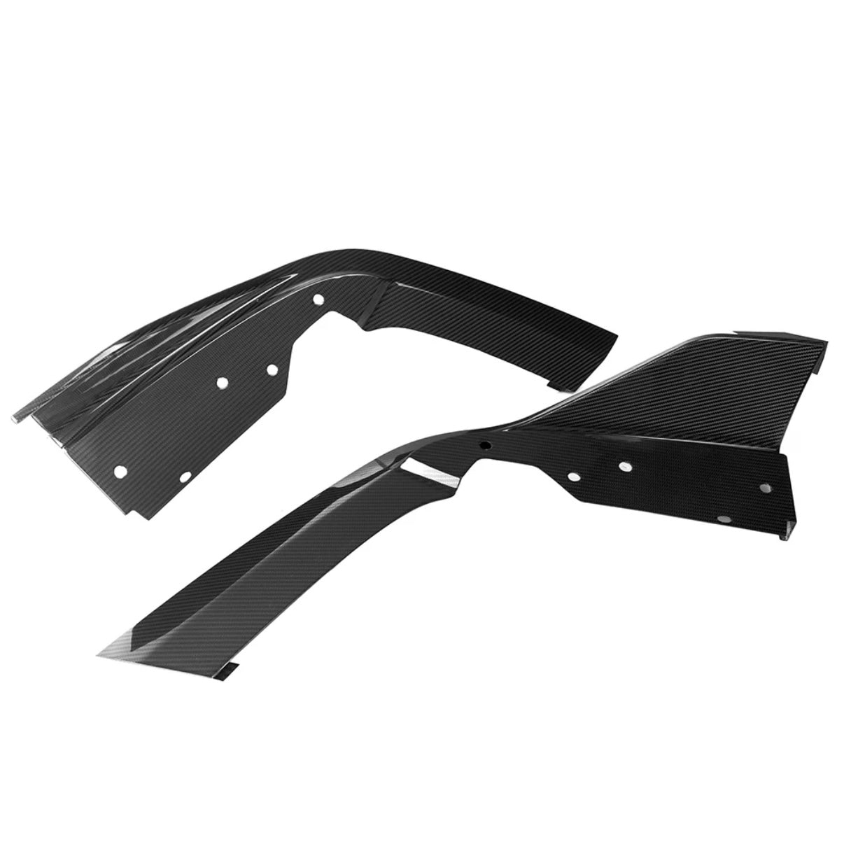 Carbon Fiber Diffuser With Brake Light passend für BMW X6M F96 LCI