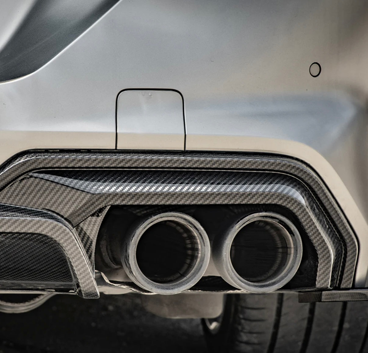 Carbon Fiber Diffuser passend für BMW M8 F91 F92