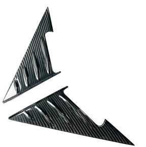 Carbon Fiber Window Triangle Mirror Side Trim passend für BMW G87