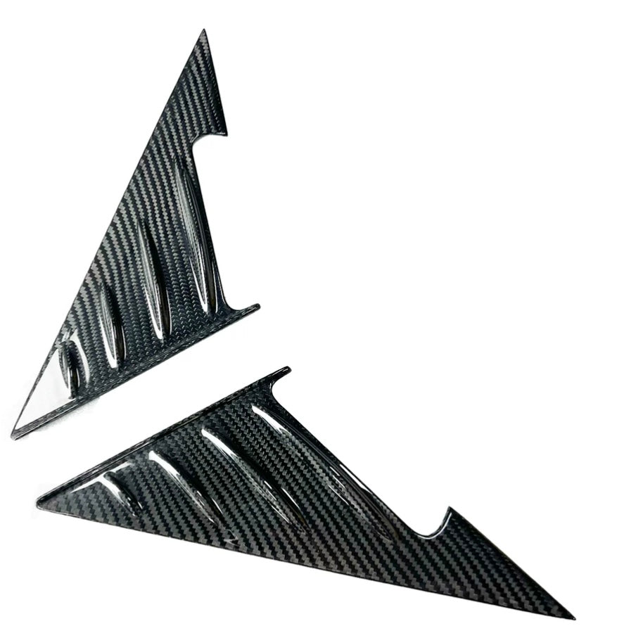 Carbon Fiber Window Triangle Mirror Side Trim passend für BMW G87