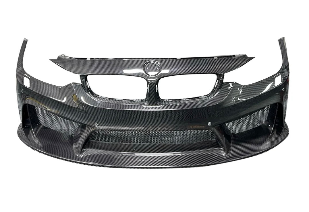 Carbon Fiber 3D Front Bumper passend für BMW F80/F82/F83
