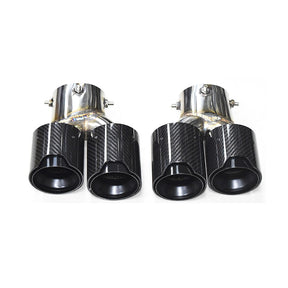 101mm Exhaust Tips suitable for BMW G20 G22 G42 M40i