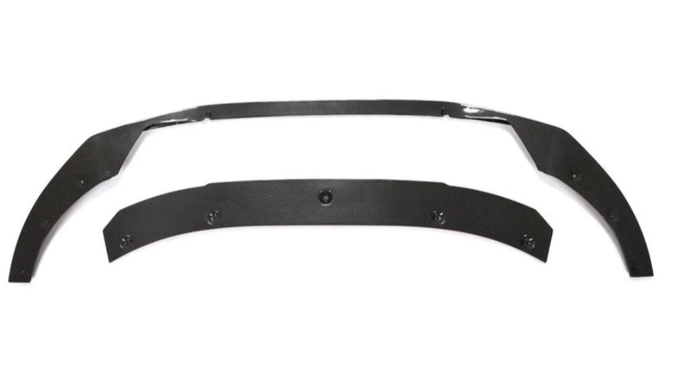 Carbon Fiber Car Front Bumper Lip Splitters For Audi S5 A5 Sline