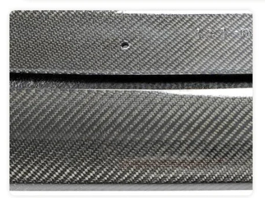 Carbon Fiber Front Bumper Lip Splitters For Audi A5 Quattro A5 Sportback S-Line S5 B9 9.5 Sportback