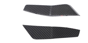 Carbon Fiber Front Bumper Canards Splitters For Audi RS7 Sportback Hatchback