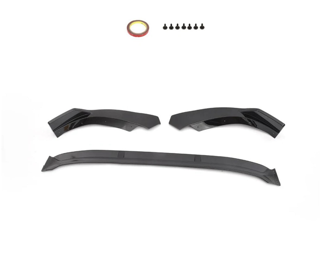 Carbon Fiber Front Bumper Spoiler For Audi A4 Sline S4 Sedan