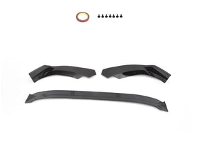 Carbon Fiber Front Bumper Spoiler For Audi A4 Sline S4 Sedan