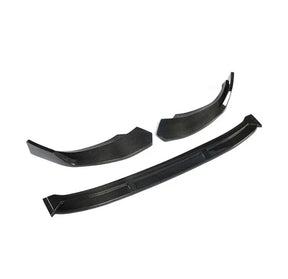 Carbon Fiber Front Bumper Spoiler For Audi A4 Sline S4 Sedan