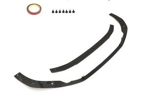 Carbon Fiber Car Front Bumper Lip Spoiler For Audi RS4 B9.5