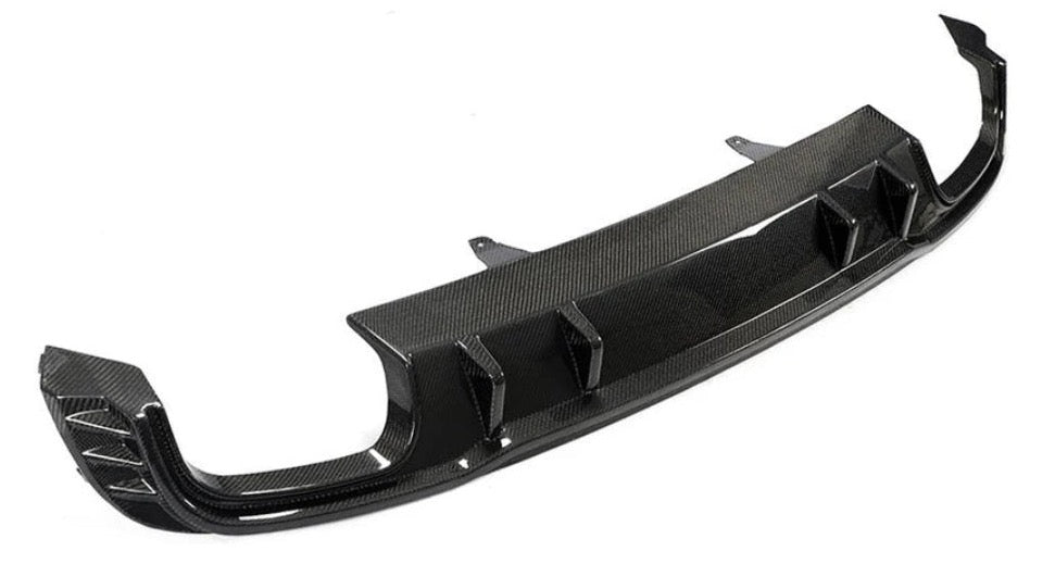 Carbon Fiber Car Rear Bumper Diffuser For Audi S4 B9 Sedan