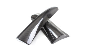 Carbon Fiber Car Rear Bumper Splitters Cupwing Winglets For Audi A4 B9 Sedan