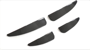 Carbon Fiber Front Bumper Splitters Air Vents For Audi R8 Performance Coupe