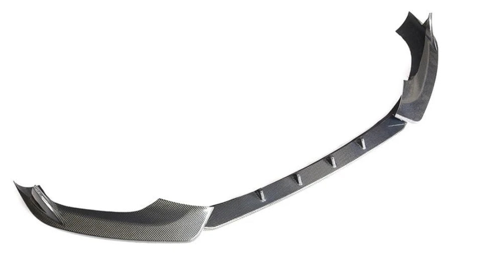 Carbon Fiber Front Bumper Lip Spoiler For Audi TT Standard