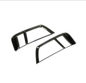 Carbon Fiber Car Rear Air Vent Cover Trims For Audi R8